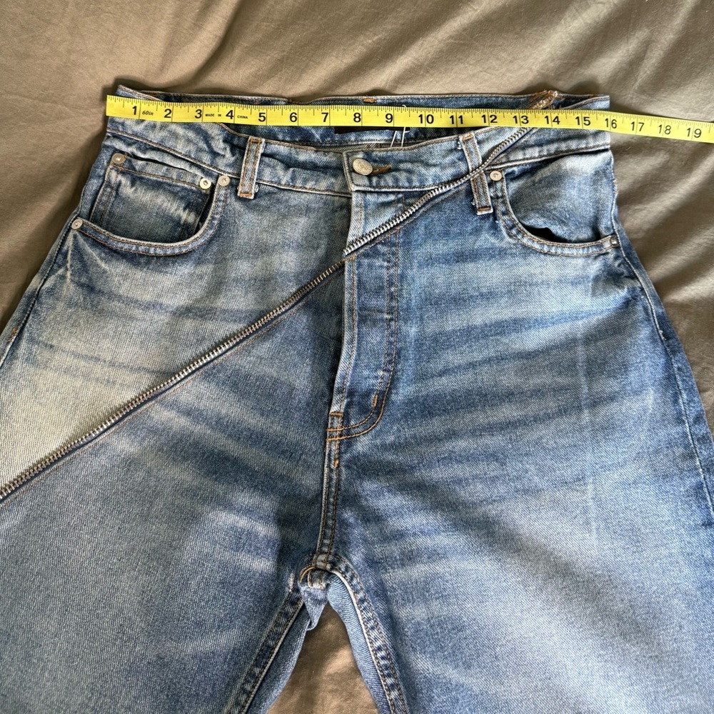 EB DENIM “GEMINI” Jeans in Hendrix & Cobain Size 27 NWT Baggy Fit Sold Out Y2K - Picture 6 of 9